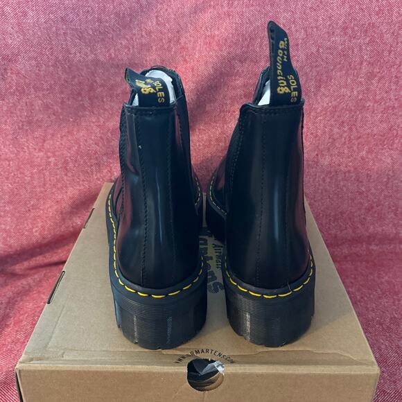 Dr. Martens 2976 SMOOTH LEATHER PLATFORM CHELSEA BOOTS MEN SIZE 10 main image 8